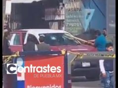 Emboscan a trabajadores de Movilidad en Puebla; ataque de grupo de choque deja dos heridos y siete detenidos