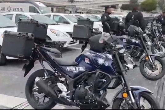 Con inversión superior a 57 mdp, Armenta entrega 111 unidades a instituciones de seguridad (Video)