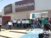 Docentes de Telebachilleratos toman la SEP por adeudos salariales (Video)