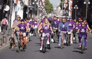 Arranca Mes de la Mujer con rodada en la capital poblana