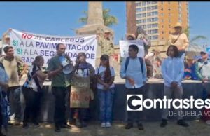 Protestan contra Cablebús en Puebla, acusan riesgo de “ecocidio”