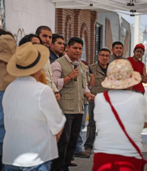 Más infraestructura vial para familias de Cuautlancingo