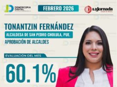 Coloca Demoscopia Digital a Tonantzin Fernández como la alcaldesa mejor evaluada de Puebla