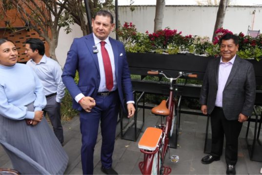Yankuilotl, empresa pública poblana, impulsa Sistema Estatal de Bicicletas