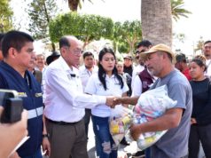 Protección Civil actúa oportunamente con afectados por granizada