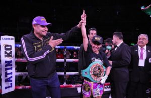 Conquista “La Bonita” Sánchez título mundial en un ambiente de fiesta