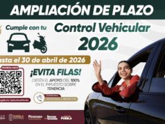 Amplían plazo para pago del Control Vehicular 2026 en Puebla hasta el 30 de abril