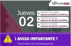 Anuncia Gobierno de Pepe Chedraui horarios en cajas de Tesorería por Semana Santa