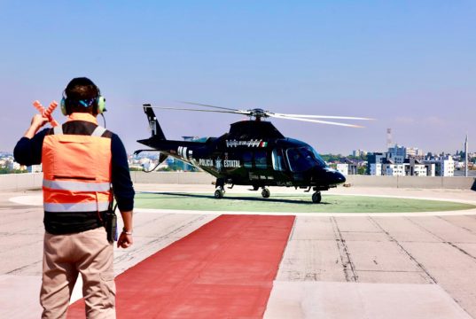 Con binomio tierra – aire Gobierno de Puebla protege a familias durante Semana Santa