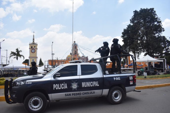 Policía San Pedro Cholula