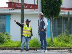 Intensifica Gobierno de Pepe Chedraui trabajos de bacheo en el Barrio El Refugio