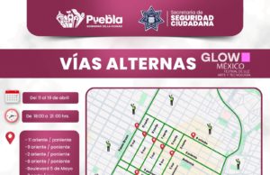Gobierno de Pepe Chedraui anuncia vías alternas por Festival Glow México