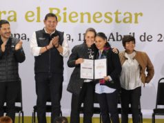 Sheinbaum y Armenta impulsan en San José Chiapa un futuro sustentable con vivienda y economía circular