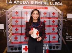 Preside Marie Elise Budib arranque de la colecta anual de la Cruz Roja Mexicana, delegación Puebla