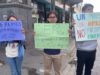 Alumnos del Conservatorio de Puebla bloquean vialidad para exigir mejores condiciones educativas