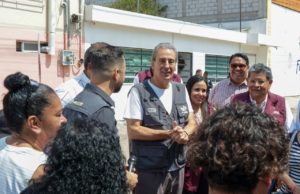 Supervisa Pepe Chedraui rehabilitación vial en San Baltazar Campeche