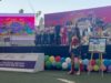 Reparten alegrías y regalos a las niñas y niños sanandreseños