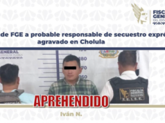 Ex síndico de San Pedro Cholula fue detenido por secuestro exprés, robo y extorsión