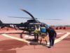 Con helicópteros al servicio de la salud, Puebla garantiza atención oportuna con 31 traslados