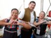 Convivencia y cercanía del Gobernador Armenta Mier en la Feria de Puebla