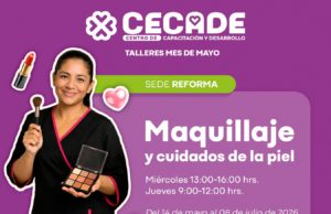 Habilita DIF Puebla Capital talleres de mayo en el CECADE