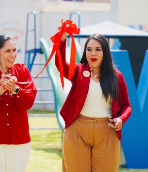 Reafirma Tonantzin Fernández compromiso con la educación y el bienestar infantil