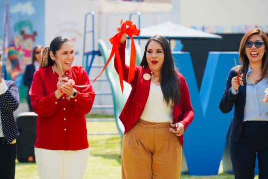 Reafirma Tonantzin Fernández compromiso con la educación y el bienestar infantil