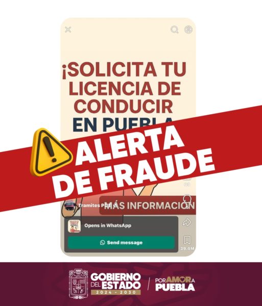 Alerta fraude