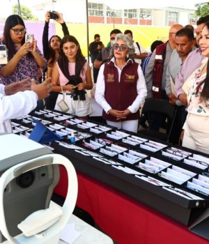 Tonantzin Fernández reafirma su compromiso con la salud de las familias de San Pedro Cholula