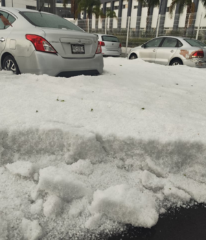 VIDEOS: Gobierno estatal activó protocolos tras granizada