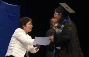 Preside Rectora Lilia Cedillo graduación del Bachillerato Internacional 5 de Mayo