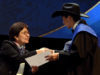 Preside Rectora Lilia Cedillo graduación de Preparatoria Alfonso Calderón Moreno