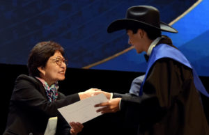 Preside Rectora Lilia Cedillo graduación de Preparatoria Alfonso Calderón Moreno