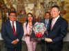 Fortalece Tonantzin Fernández lazos culturales con China mediante exposición fotográfica en San Pedro Cholula