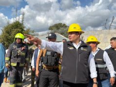 Supervisa gobernador Armenta Mier zona de emergencia en Tepeaca