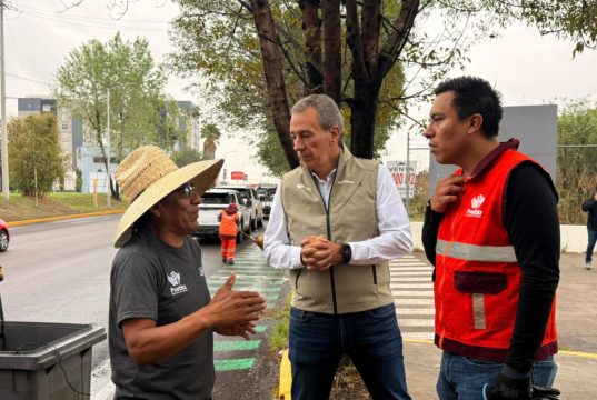 Supervisa Pepe Chedraui Jornada de Limpieza en Puente de México