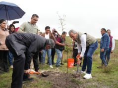 Encabeza Pepe Chedraui jornada de reforestación en Ecocampus BUAP