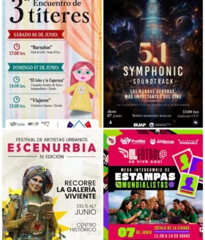 Música, títeres y danza tiene preparado el Gobierno de Pepe Chedraui para este fin de semana