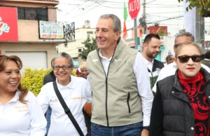 Arranca Pepe Chedraui trabajos de rehabilitación vial en la Junta Auxiliar de San Felipe Hueyotlipan