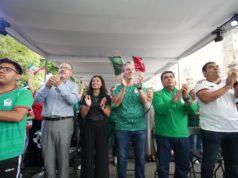 Convive Pepe Chedraui con poblanas y poblanos en la inauguración de la Copa del Mundo 2026