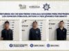 Refuerza SSC de San Pedro Cholula acciones para proteger los espacios públicos; detiene a tres jóvenes por grafiti