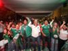 Convive Pepe Chedraui en el Zócalo durante la transmisión del partido de la Selección Mexicana
