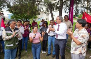Encabeza Pepe Chedraui arranque de rehabilitación vial en la colonia Fraternidad Antorchista