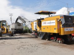 Arrancan obras de pavimentación en la capital poblana y la región de Atlixco