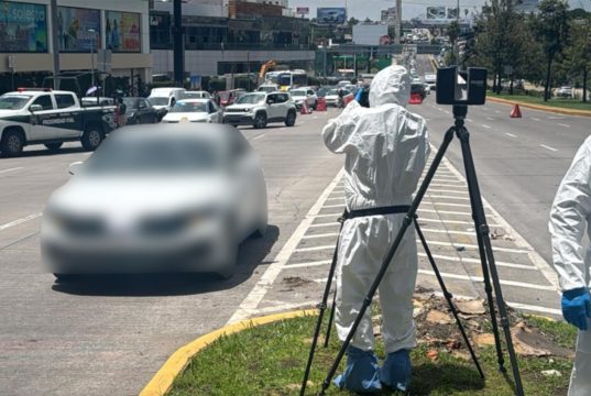 La FGE realiza nuevos peritajes para ubicar y capturar al tirador de la Vía Atlixcáyotl