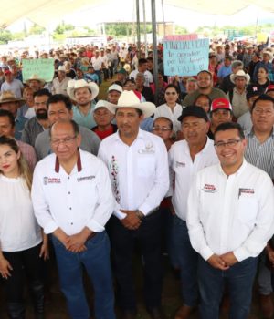 Pável Gaspar destaca trabajo coordinado para impulsar el bienestar de productores de la Mixteca