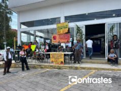Pueblos Originarios toman oficinas de San Andrés Cholula; exigen retomar diálogo a Guadalupe Cuautle