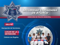 Detienen a cinco personas por usurpación de funciones