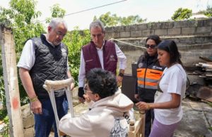 Gobierno de la Ciudad y Estado entregarán apoyos a afectados por lluvias en Puebla