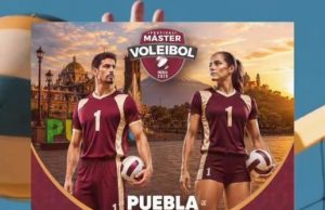 Puebla capital será sede del Festival Máster de Voleibol